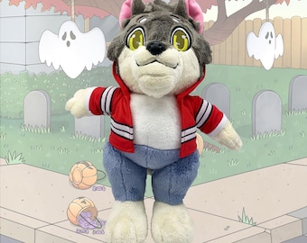Night Wolf 13" Werewolf Plush Toy