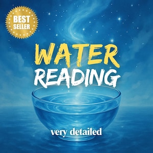 Zeer gedetailleerde waterlezing, waarzeggerij over water, paranormale lezing, waarzegster dieptelezing, waarzeggerij, volledige paranormale lezing