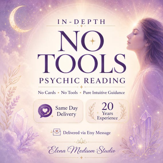 No Tools Psychic Reading – Ultra Detailed Intuitive Soul Guidance | Deep Energy Insight & Clear Answers