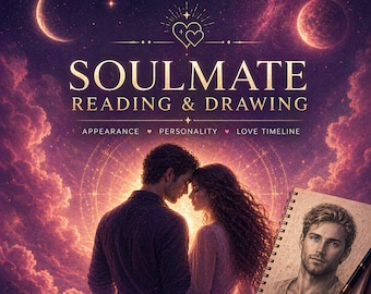 Dibujo y lectura del alma gemela / Apariencia, personalidad, cronología amorosa y conexión del alma de la futura pareja