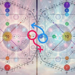 Analyse très détaillée de la matrice de la destinée en 24 heures, numérologie, amour, argent, thème natal, astrologie des naissances, lecture des talents, astrologie