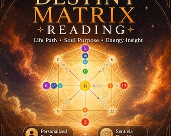 Análisis detallado de la matriz del destino, numerología, amor, astrología natal, carta solar, lectura de talentos, dinero, pronóstico astrológico, carta natal.