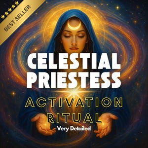 Celestial Priestess Activation | Sacred Feminine Activation | Divine Feminine Awakening | Priestess Reading | Goddess Energy