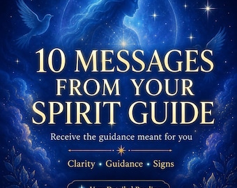 Messaggi della Guida Spirituale / 10 Messaggi della Guida Spirituale / Lettura Psichica della Guida Spirituale / Lettura dello Spirito Guida / Messaggi dalla Guida Spirituale