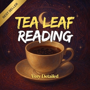 Lecture de feuille de thé - divination spirituelle dans une tasse de thé - tasseographie psychique - orientation de vie carrière amoureuse - livraison le jour même - lecture mystique d'amour