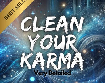 Lectura de limpieza de karma: Purificación espiritual, desintoxicación energética