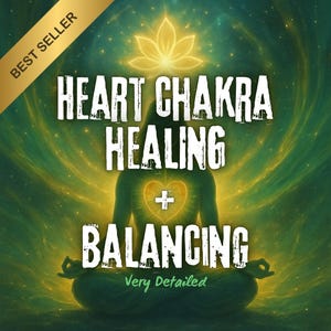 Herzchakra Heilendes Reading • Löse emotionale Blockaden, ziehe Liebe an, stelle das Gleichgewicht wieder her und erwecke deinen inneren Frieden mit intuitiver Energiearbeit