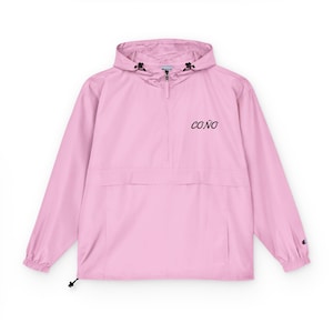 Champion Packable Anorak Jacket for Adventurers, Lightweight Windbreaker, Outdoor Gear, Perfect for Travel, Festivals, Sporty Style