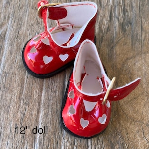 Mia 12" doll shoes