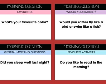 Preguntas de la mañana