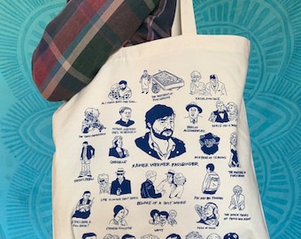 Films of Fassbinder tote bag