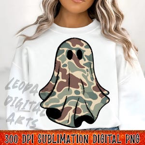Camo Boo Ghost PNG, Pumpkin Camouflage Ghost Png, Halloween png, Retro Camo Ghost Png, Trendy Ghost PNG, Hunting Png, Camo Coquette Bow Png