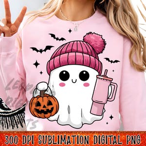 Cute Ghost Png, Coquette Halloween Png, Ghost Png, Sublimation Designs, Spooky Season Png, Pumpkin Png, Halloween Png, Boo Ghost Png