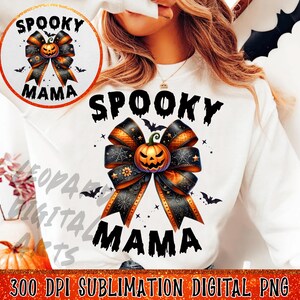Spooky Mama png, retro halloween png, trending png, Gothic png, Bat halloween png, Mama png, Witch png, Spooky mini png, Mama mini png