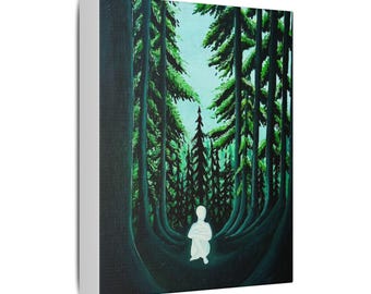 Contemplation de la forêt