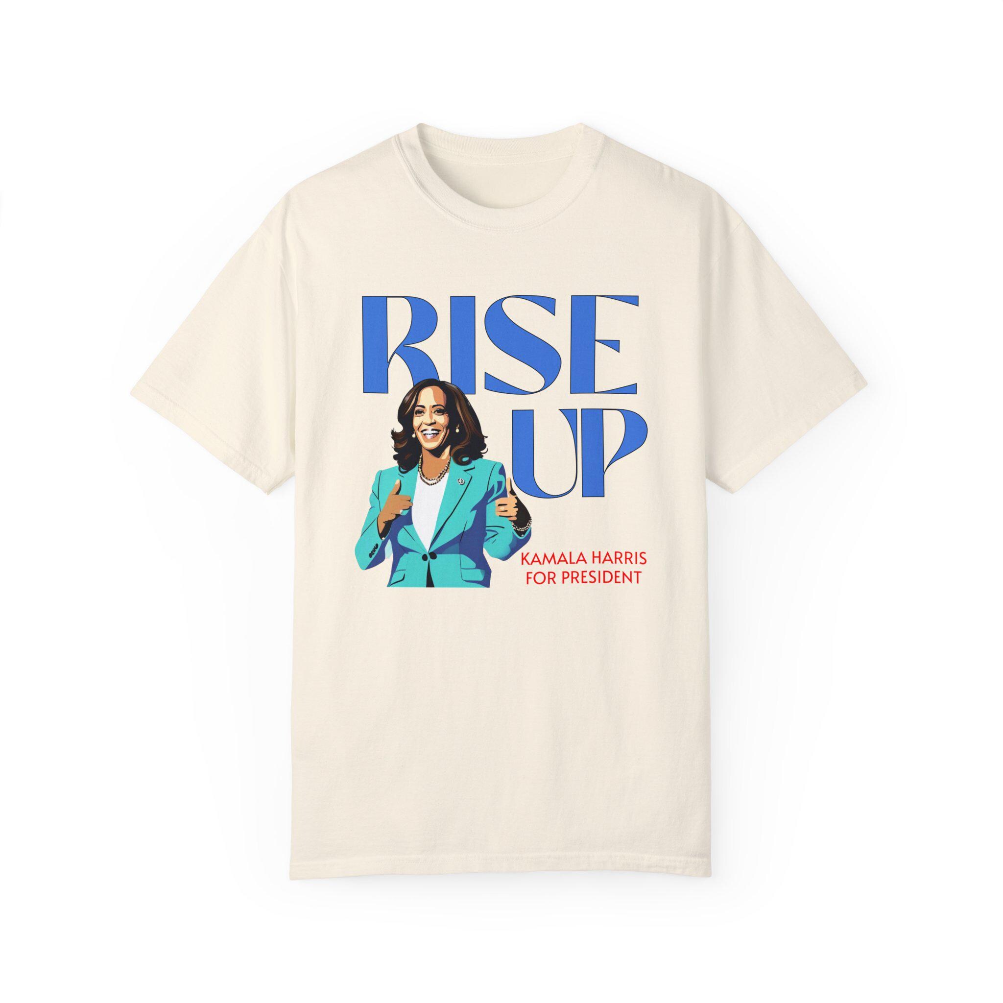 Kamala Harris Rise up Unisex Garment-dyed T-shirt - Etsy