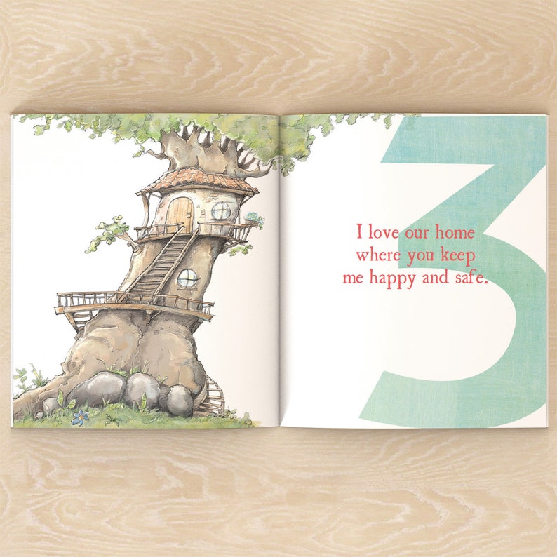 Reasons We Love Mommy Personalised Softcover Book, Unique Mother's Day Gift, Read together children's story 10 things we love about Mum zdjęcie 6