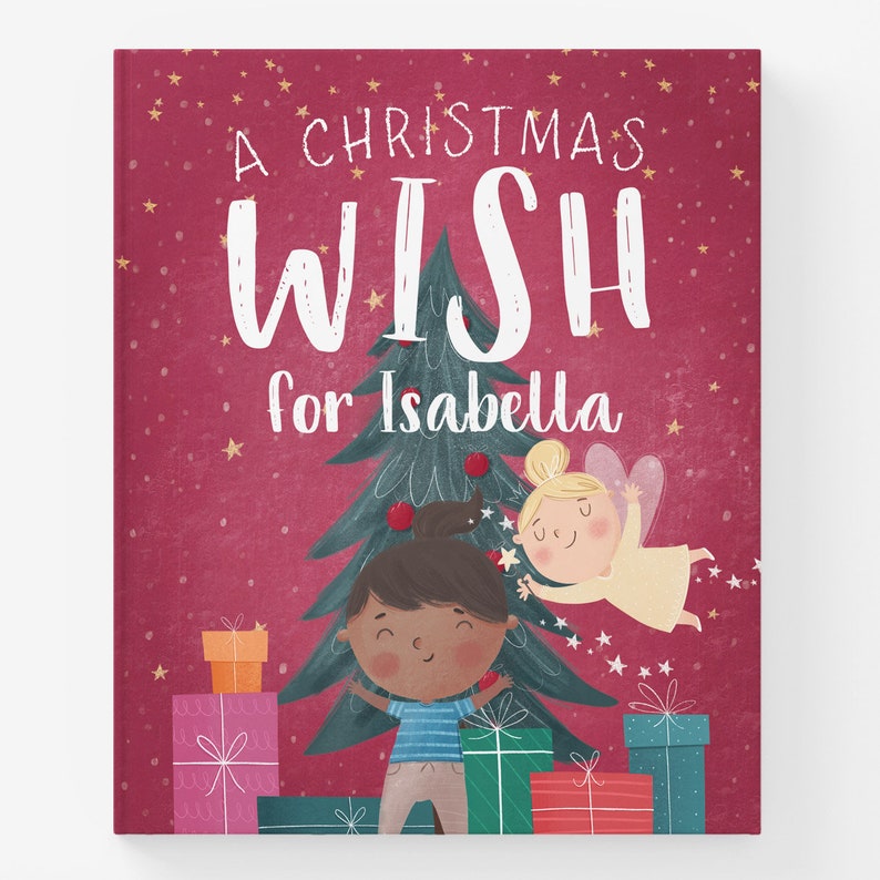 Personalised Christmas Wish book First Babies Christmas Gifts Xmas Eve Box Fillers Stockings For Girls Boys Kids Presents Ideas Books Gift image 2