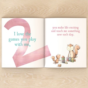 Reasons We Love Mommy Personalised Softcover Book, Unique Mother's Day Gift, Read together children's story 10 things we love about Mum image 5