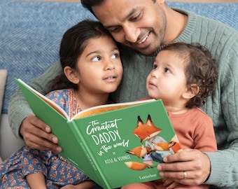Greatest Dad in the World Personalised Book | Father's Day Gift