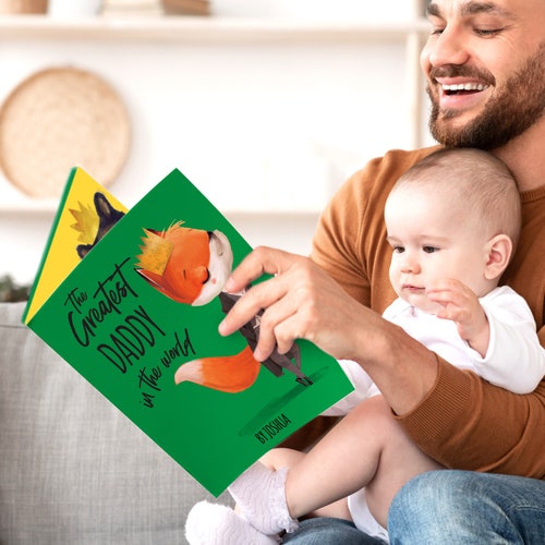 Father's Day 'all About Dad' Book Gift Etsy