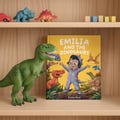 Custom Dinosaur Birthday Children's Story Book | Personalised Name Adventure for Kids | Perfect Xmas Present, Christening Gift Idea product logo