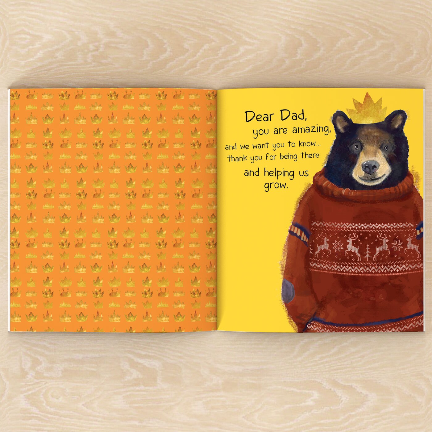 Greatest Dad in the World Personalised Softcover Book for From 