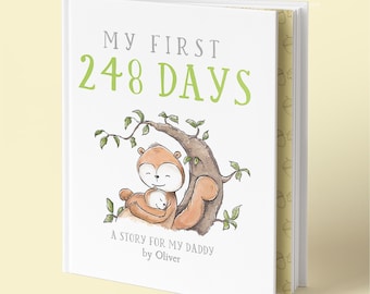 Personalised First Father’s Day Book | Custom Dad Keepsake Gift