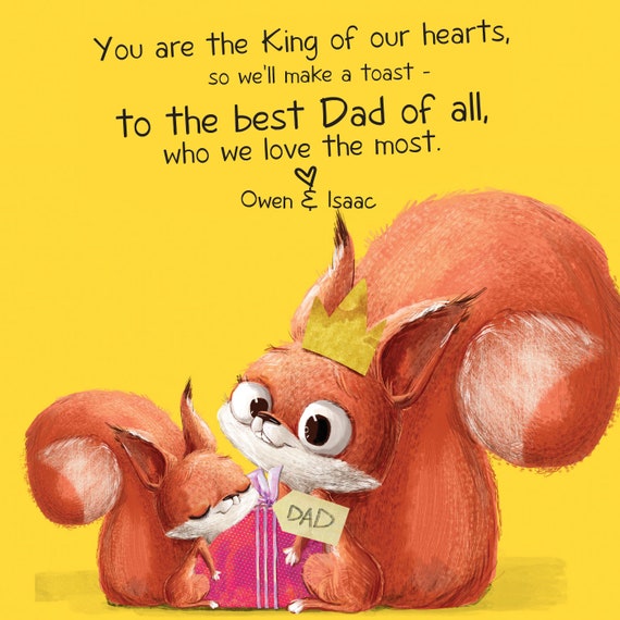 Greatest Dad in the World Personalised Softcover Book for From 