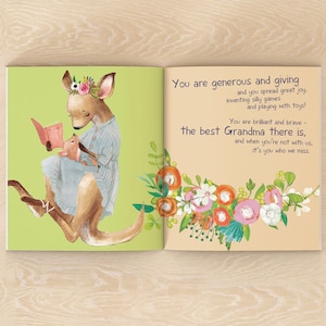 Greatest Grandma in the world Personalised Book from the children Mother's Day present for Nanna Gran Birthday Gift Idea from Grandchildren image 6