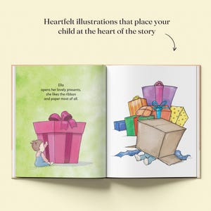 Personalised First Birthday Storybook with Name - Custom Keepsake Gift for Boys & Girls, Perfect 1st Birthday Present for 1-Year-Olds image 13