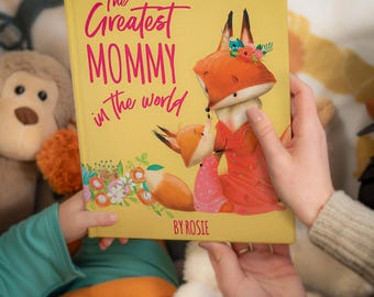 Geburtstagsgeschenk für Mama | Personalisiertes Mama-Buch | Geschenk von Kindern | Mama Andenken | Personalisierte Mama Geschenk
