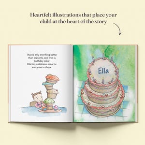 Personalised First Birthday Storybook with Name - Custom Keepsake Gift for Boys & Girls, Perfect 1st Birthday Present for 1-Year-Olds image 15