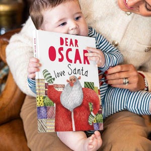 Personalized Kids Letter from Santa Story Book, First Christmas Gift, Xmas Eve Box Filler, Stocking Stuffer, Baby Boys & Girls Present Idea