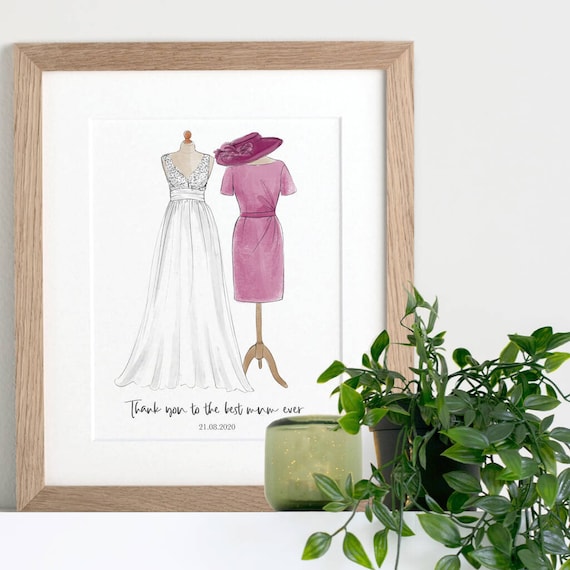 Melsy's Illustrations © on Instagram: “Tag a bride/bridesmaid for Wedding  Wednesday! 👰🏻👰🏼These ladies are available in the shop to customize!  (Click the lin…