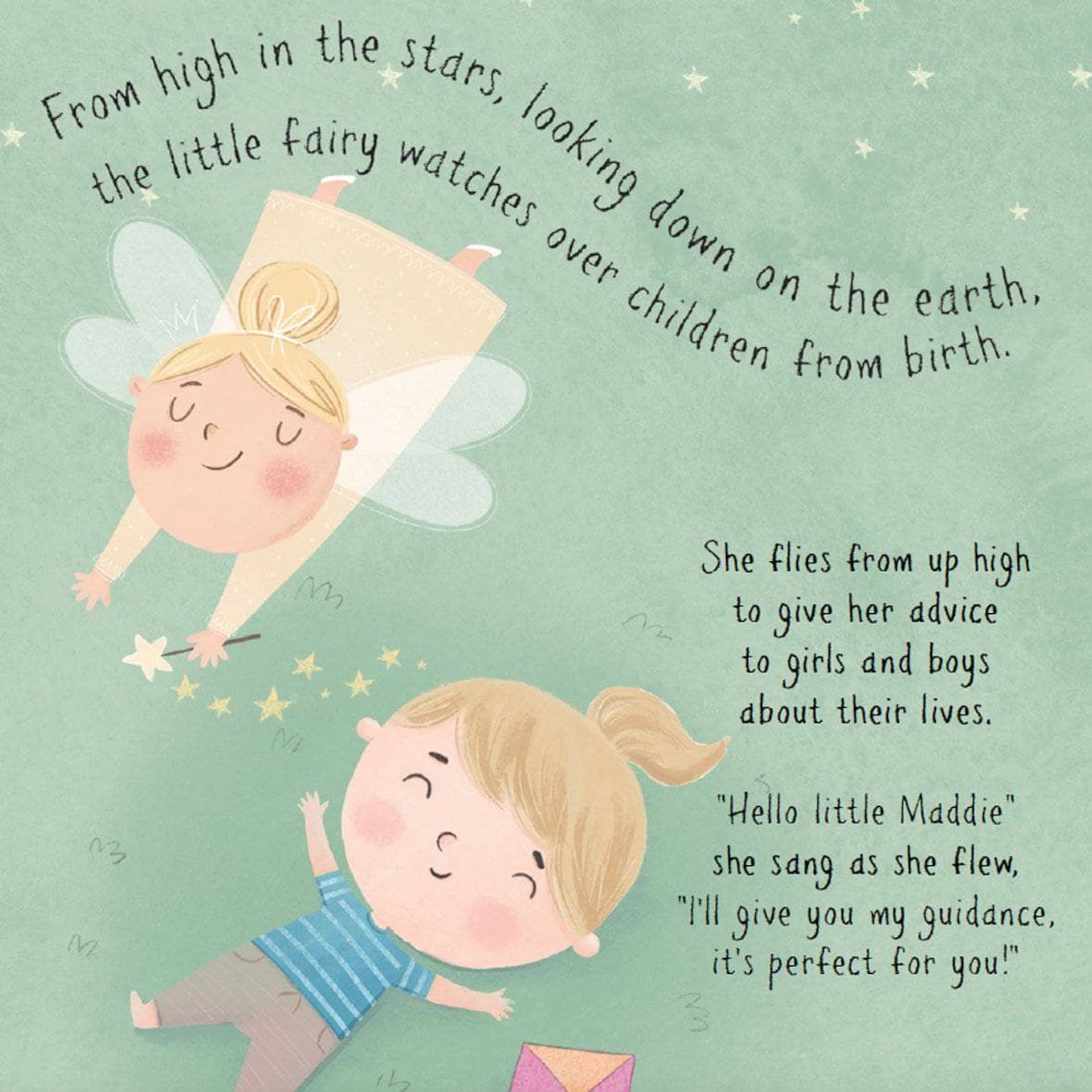 Personalized Wish Children's Book Christening Gift Etsy UK