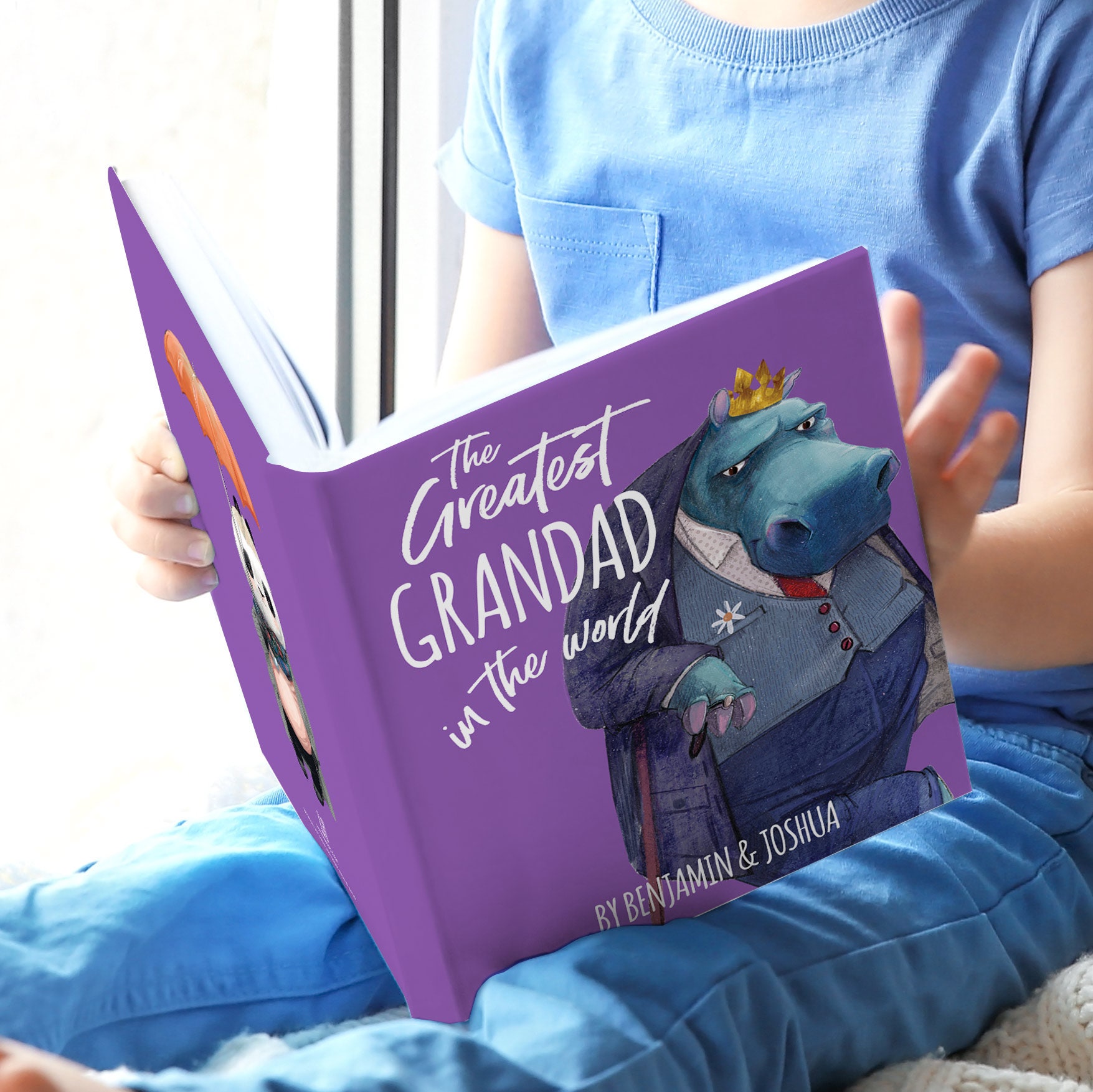 Personalized Greatest Grandad in the World Story Book Perfect pic