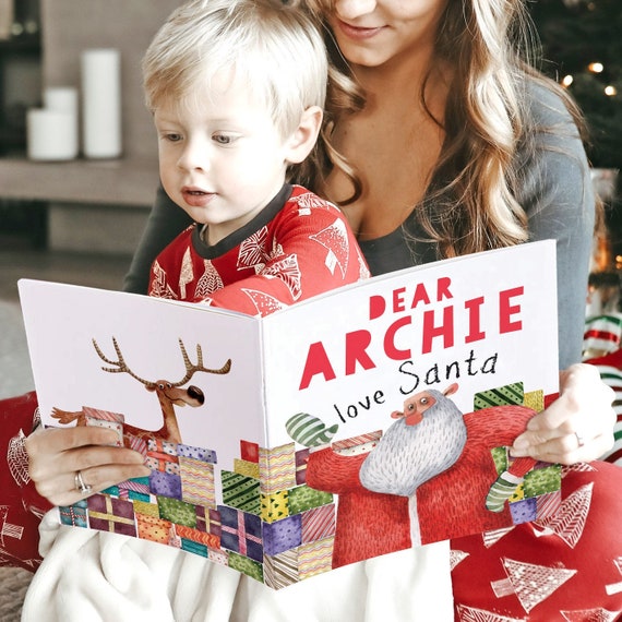 Personalized Kids Letter From Santa Story Books First Christmas Gifts Xmas  Eve Box Fillers Stockings for Girls Baby Boys Presents Ideas Book 