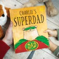 Father’s Day Personalized Super Dad Book – Custom Story Gift from Kids, Son or Daughter – Keepsake Birthday Book for Dad product logo