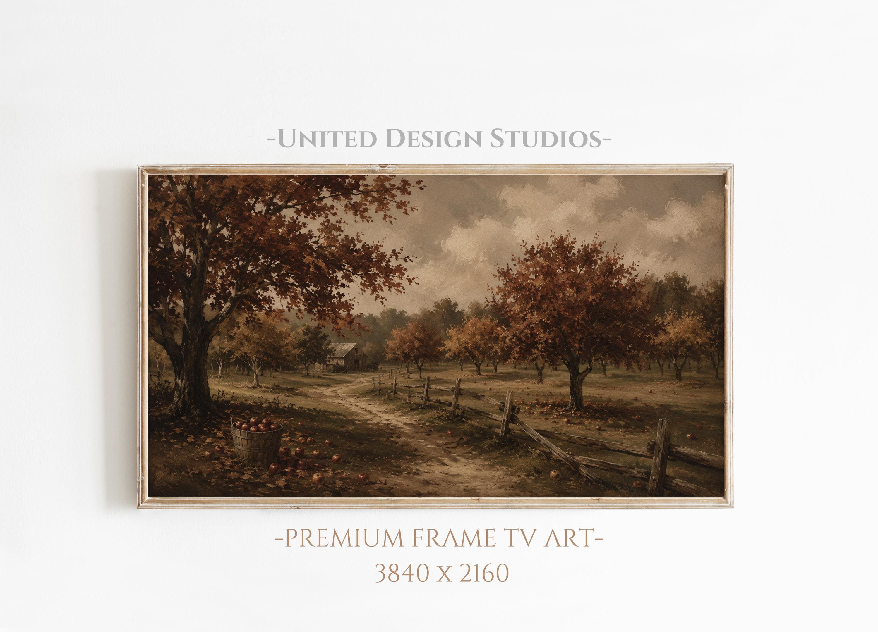 Vintage Landscape Print - Etsy