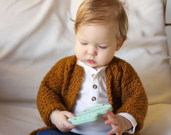 Handmade Crochet Baby Sweater