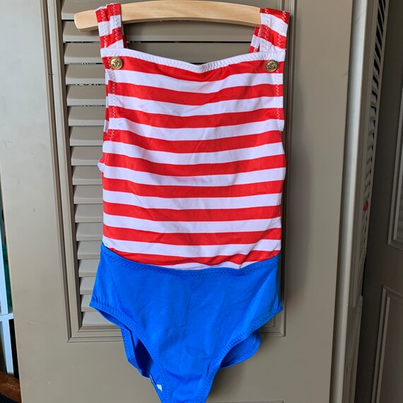Cole of California girls nautical swimsuit