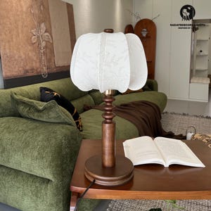 Bedside Lamp,Wooden Lamp,Table Lamp DISTORTION,Wood Table Lamp,Bedside Lamp,Wooden Lamp,Wood Base Lamp,Decorative Lamp,Wood Lamp,Home Decor
