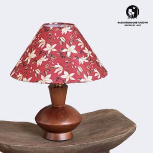 Bedside Lamp,Wooden Lamp,Scandinavian Base Lamp,Table Lamp DISTORTION,Wood Table Lamp,Decorative Lamp,Wood Lamp,Wood Lampshade,Home Decor