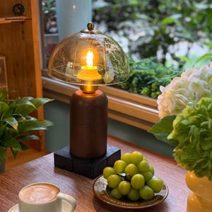 Solid wood table lamp,Oak bedside table lamp Cone shape,Wood Table Lamp,Bedside Lamp,Wooden Lamp,Wood Base Lamp,Decorative Lamp,Wood Lamp