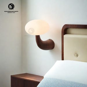 Oak wall lamp.Wooden wall lamp.Wall lights.Eco-friendly material.Eco-friendly shipping.Wall lamp，Forest,Unique,Home Decor, Gift for Her