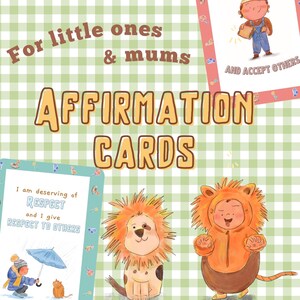 Nieuw! Onze originele digitale affirmatiekaarten/positieve bevestiging, afdrukbaar, zelfrespect, positiviteit, zelfzorg voor kinderen, zelfvertrouwen