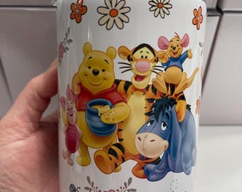 Bear and friends theme 10oz mini tumbler