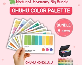 Ohuhu Color Palette Big Bundle | Honolulu 320 set | Colorful Colors | New & Old Code