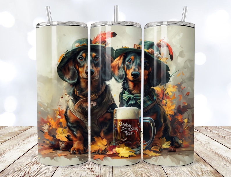 October Beer dog Png, October Beer Festival PNG, SEAMLESS wrap, German beer festival, drinking team png, German dachshund sublimation, Octoberfest, Oktoberfest, Dachshund lover beer lover, German beer festival dog, gift for dachshund owner, dachshund